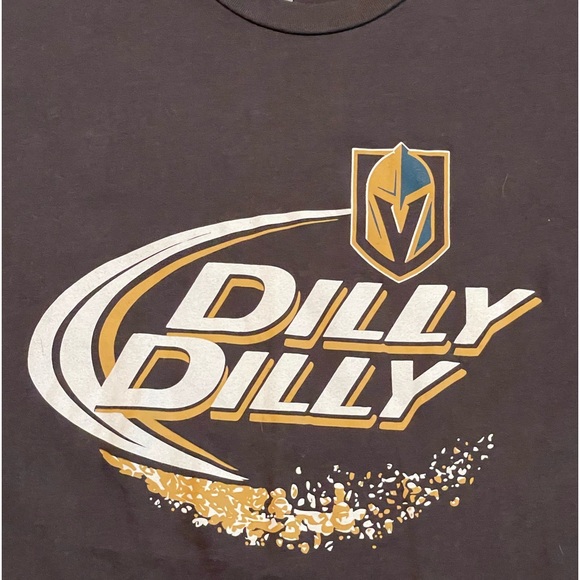 Vegas Golden Knights Dilly Dilly Tee Shirt Never Worn - Picture 1 of 4